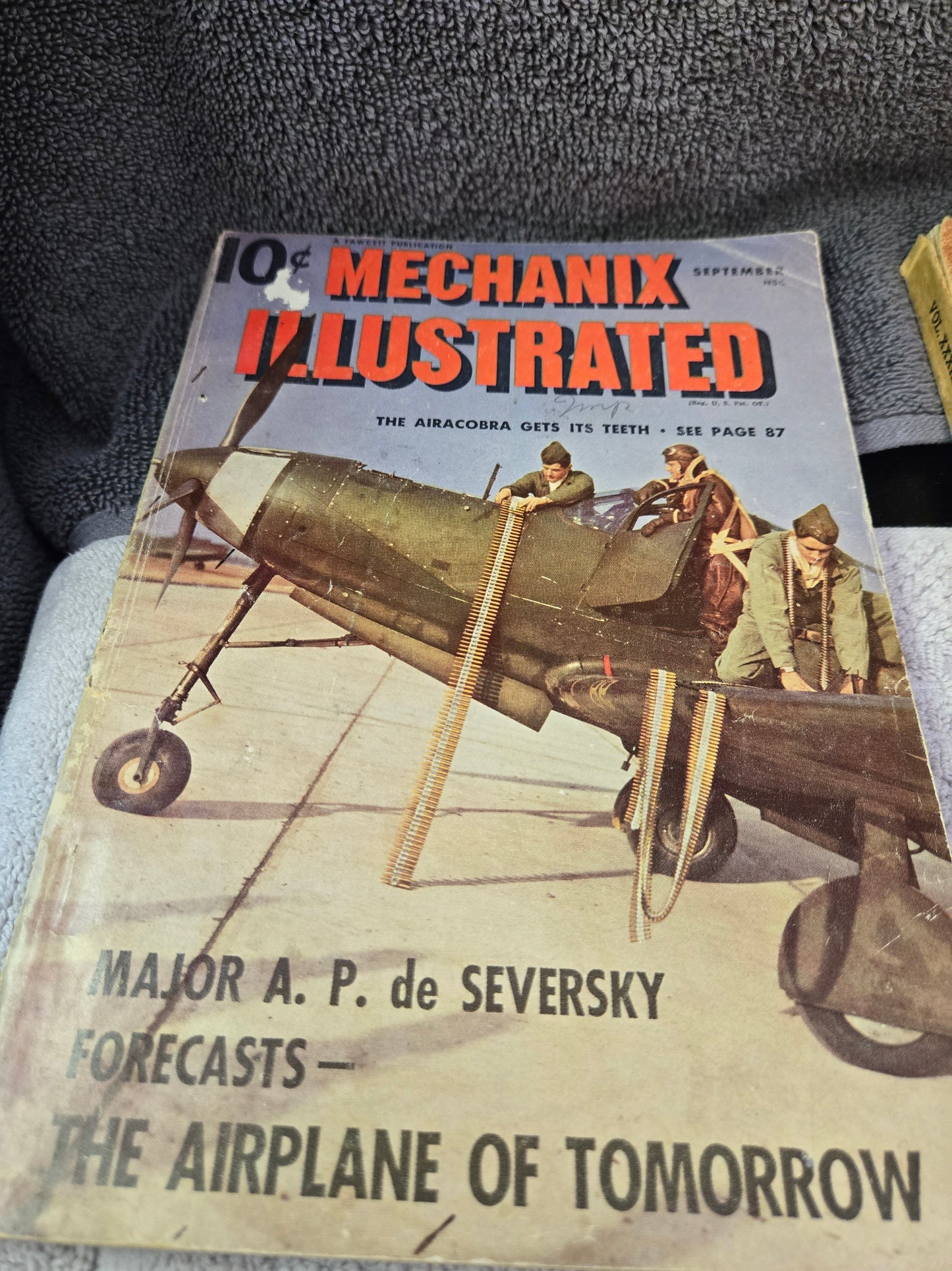 Popular mechanics 1930's magazines.