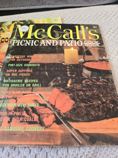 McCall's vintage cookbook magazines (m3,m18)