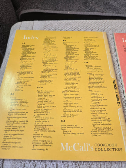 McCall's vintage cookbook magazines (m3,m18)