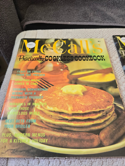 McCall's vintage cookbook magazines (m3,m18)