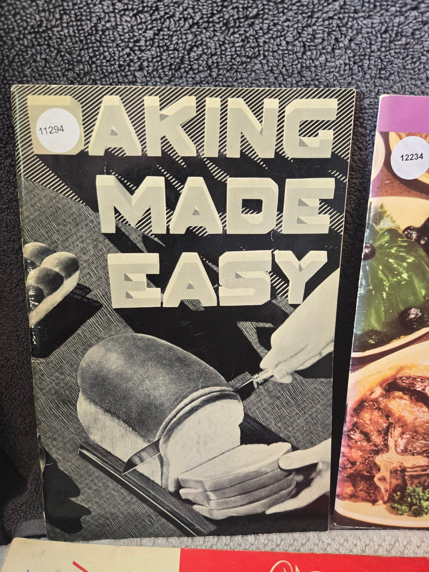 Vintage cooking pamphlets,50's through 70's