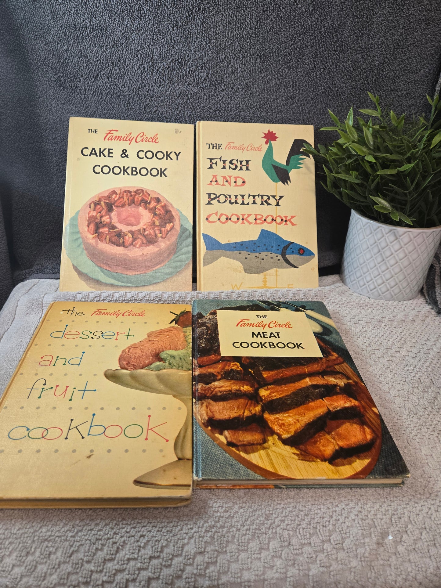 Vintage Family Circle cookbooks