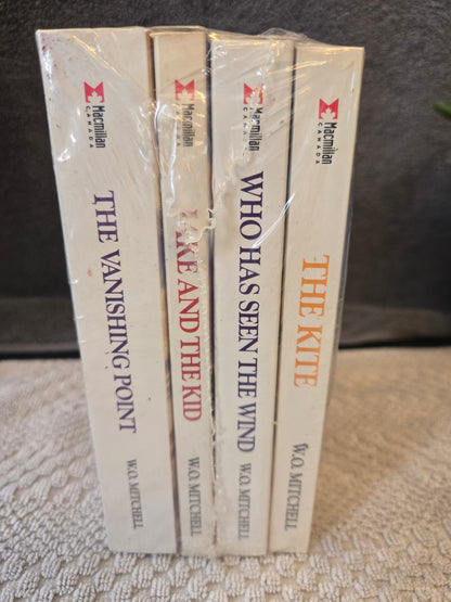 W.O Mitchell 4 book collection from Macmillan Canada