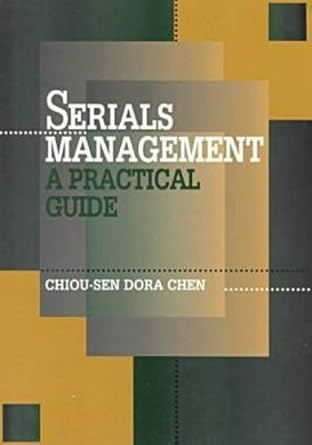 Serials Management - Jennifer & Ryan Books