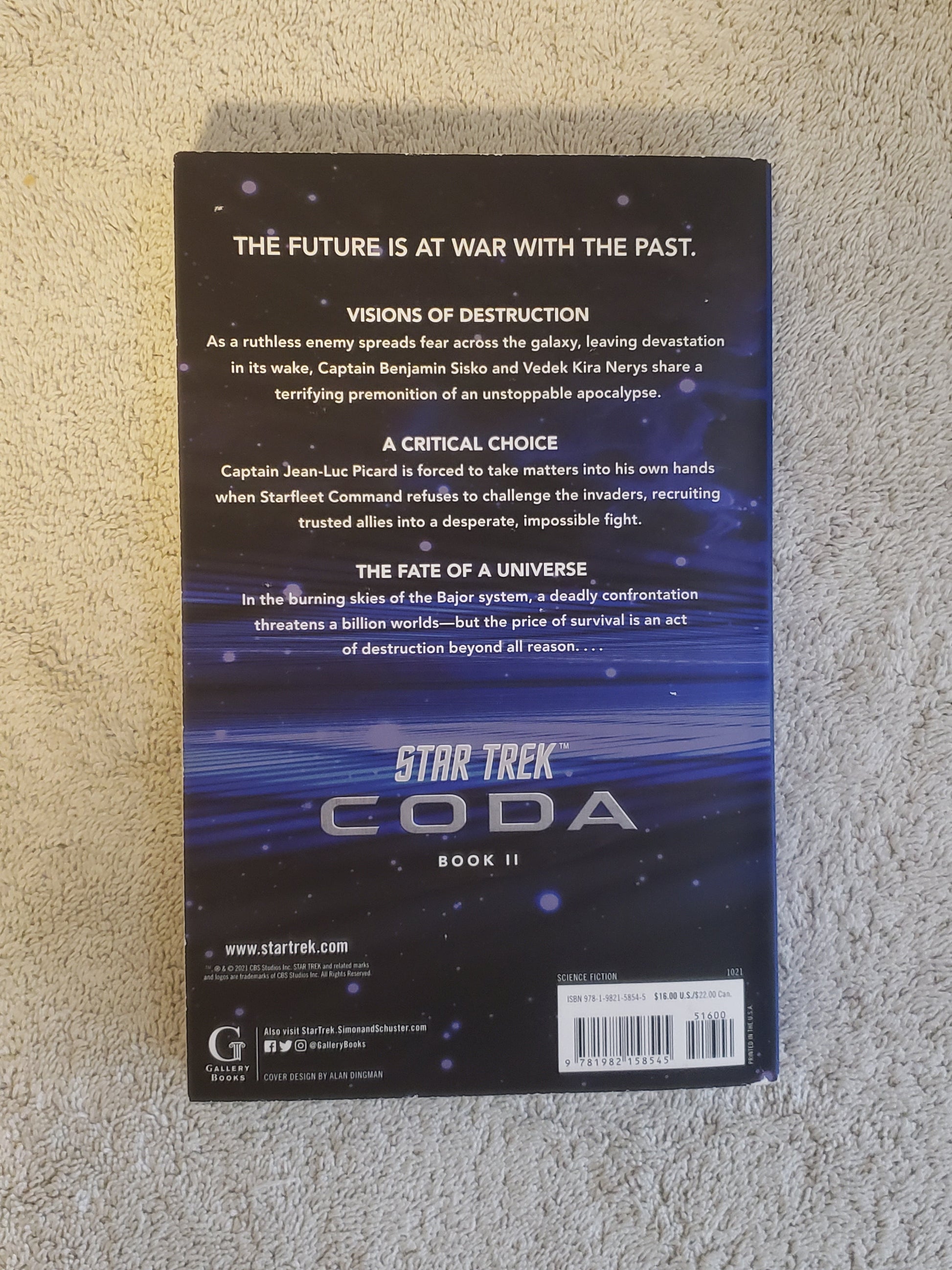 Star Trek: Coda: Book 2: The Ashes of Tomorrow - Jennifer & Ryan Books