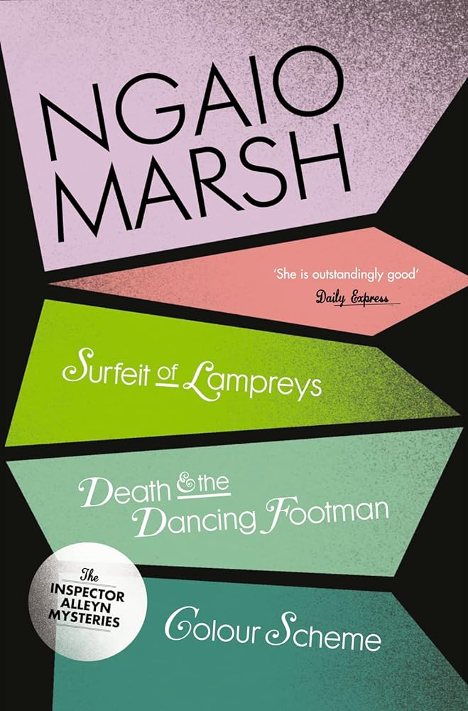 Surfeit of Lampreys: Death and the Dancing Footman. Colour Scheme - Jennifer & Ryan Books