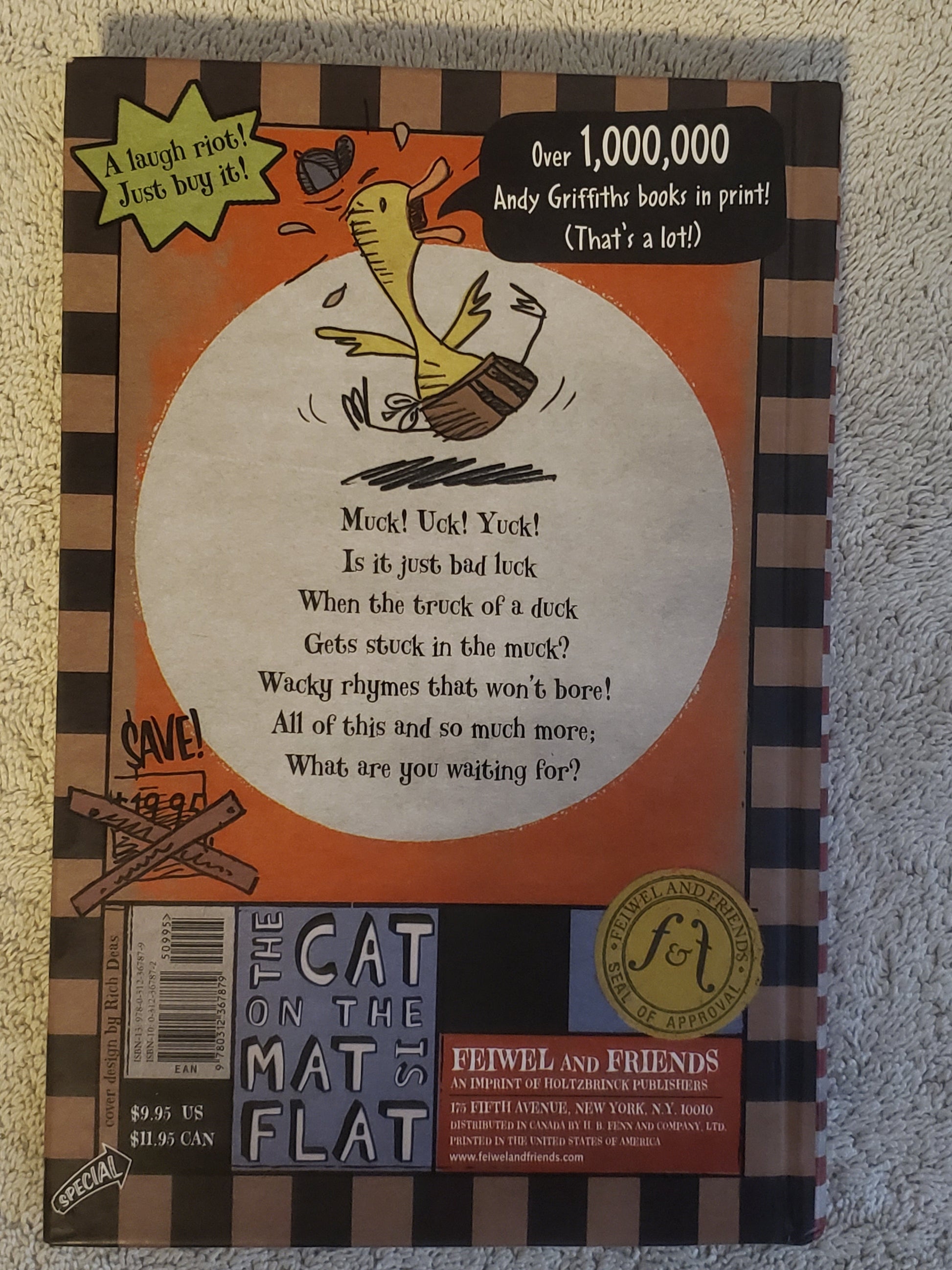 The Cat on the Mat Is Flat - Jennifer & Ryan Books