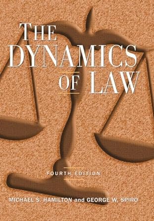 The Dynamics of Law - Jennifer & Ryan Books