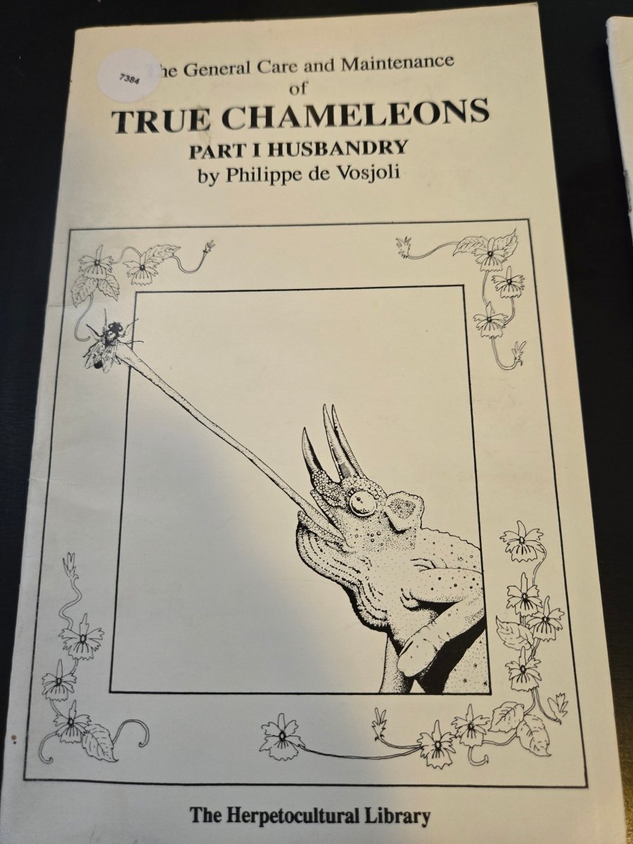 The general care and maintenance of true chameleons - Jennifer & Ryan Books