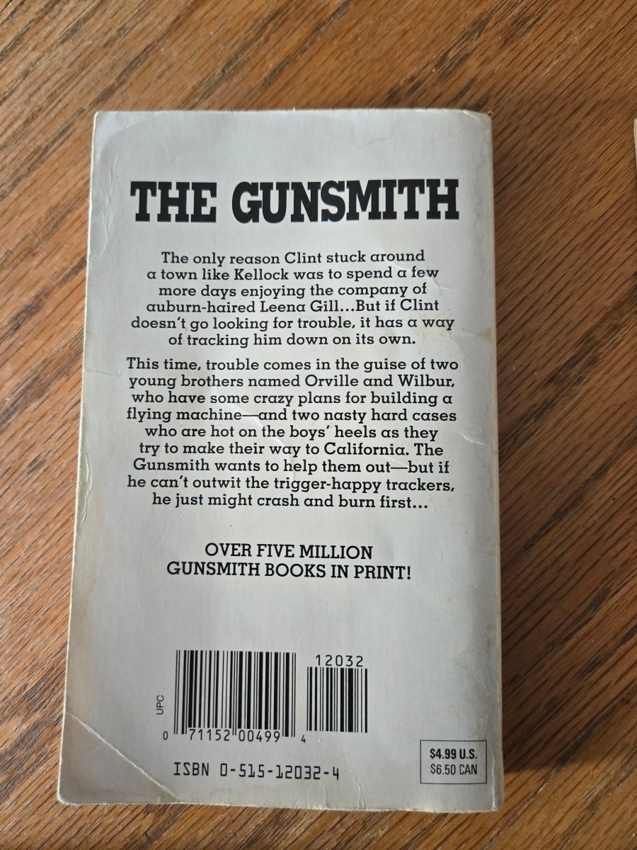 The Gunsmith: book set #183,121,99,11,16,32,370. - Jennifer & Ryan Books