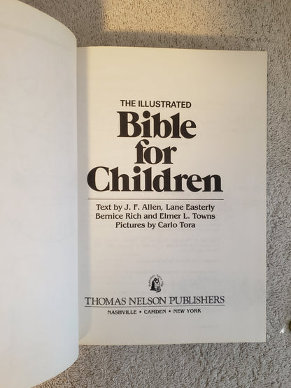 The Illustrated Bible for Children - Jennifer & Ryan Books