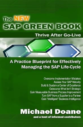 The SAP Green Book, Thrive After Go - Live - Jennifer & Ryan Books