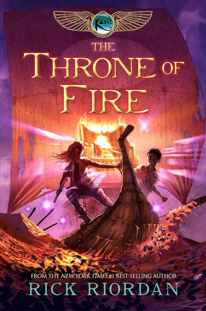 The Throne of Fire (The Kane Chronicles, #2) - Jennifer & Ryan Books