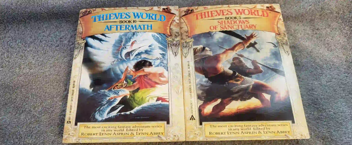 Thieves' world book set includes book 3,5,6,7,8,10 - Jennifer & Ryan Books