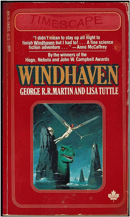 Timescape 3 book Vintage Bundle: Windhaven, The Captive, Inferno - Jennifer & Ryan Books