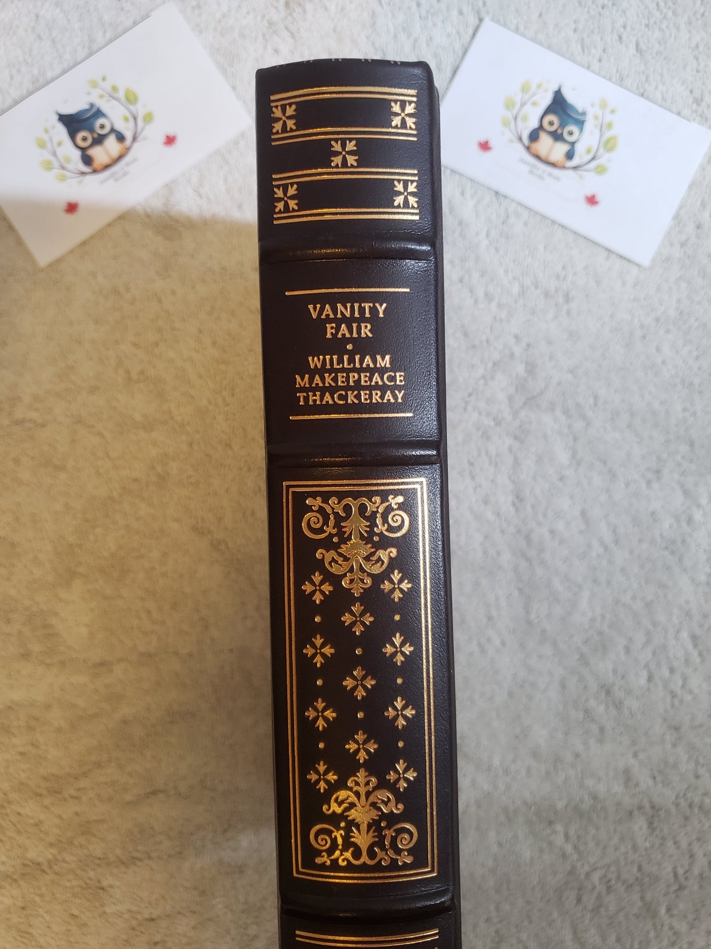 Vanity Fair - William Macpeace Thackery (Franklin Library 100 greatest books) - Jennifer & Ryan Books