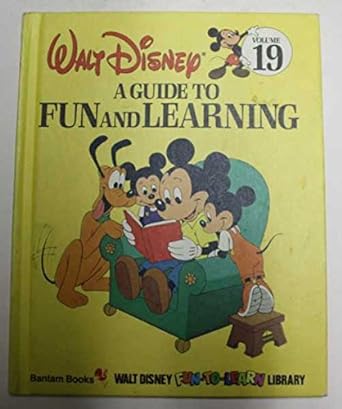 Walt Disney a Guide to Fun and Learning (19) - Jennifer & Ryan Books