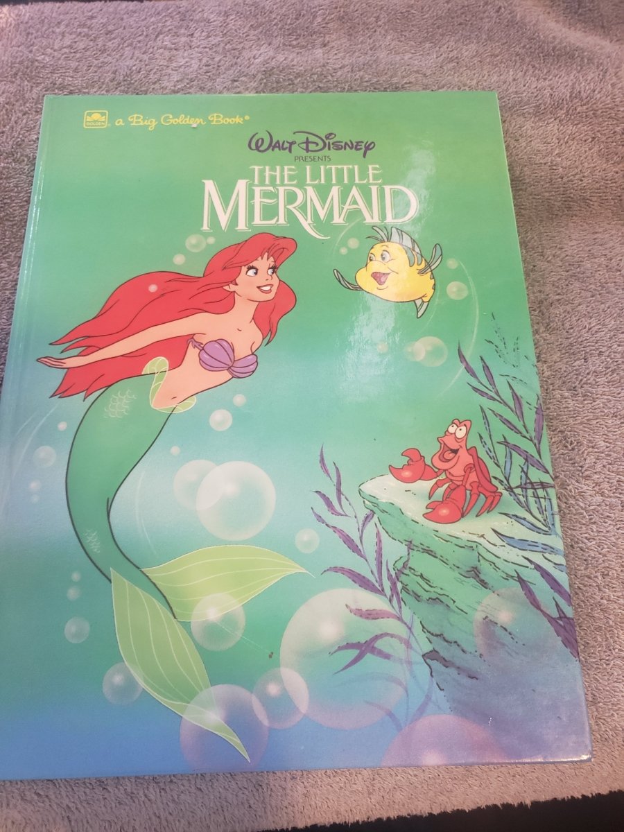 Walt Disney presents The little mermaid (A Big golden book) by Michael Teitelbaum (1992 - 08 - 01) - Jennifer & Ryan Books