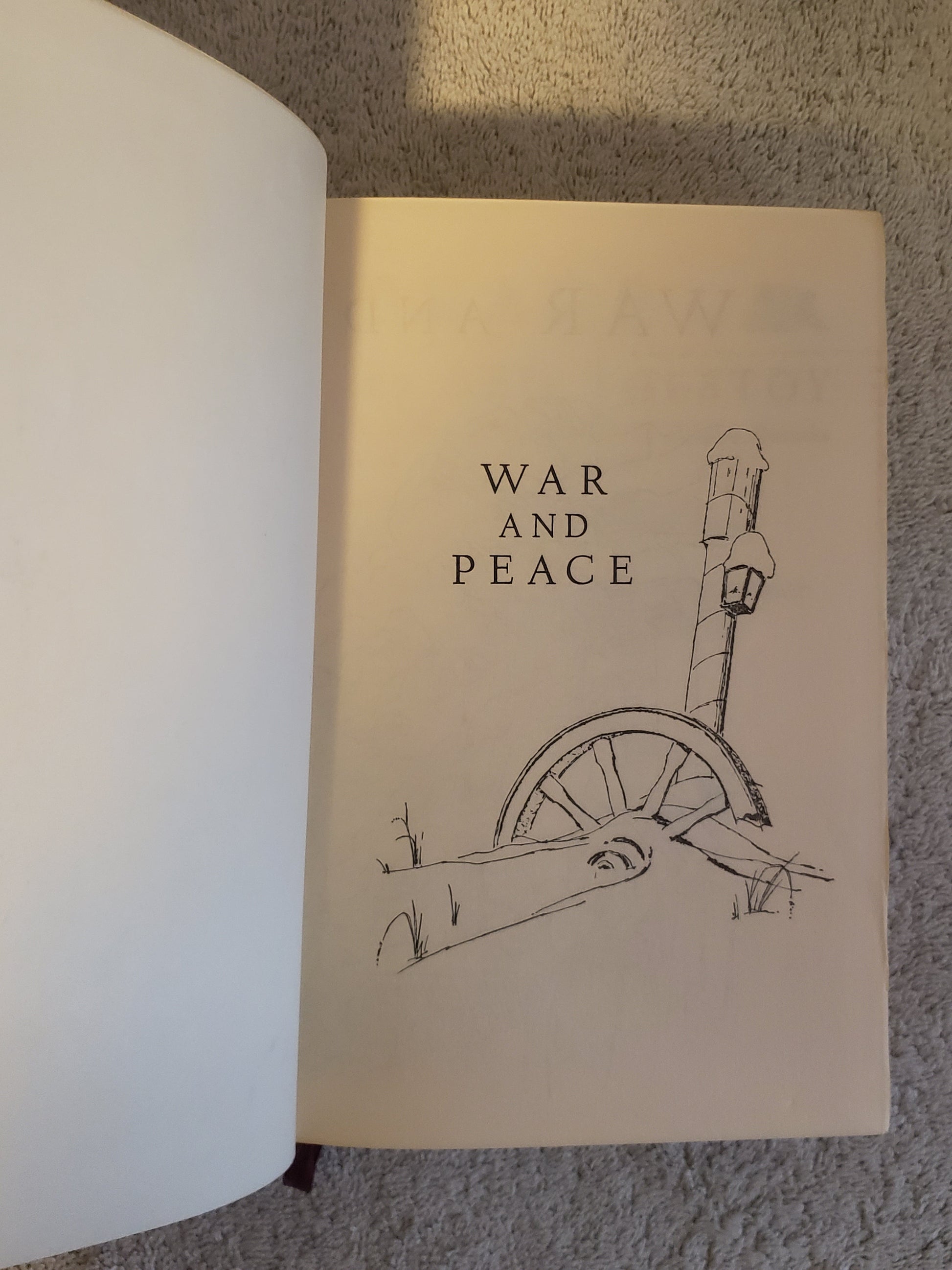 War and Peace in an Abridged Translation Revised By Princess Alexandra Kropotkin (International Collector's Library Edition) - Jennifer & Ryan Books