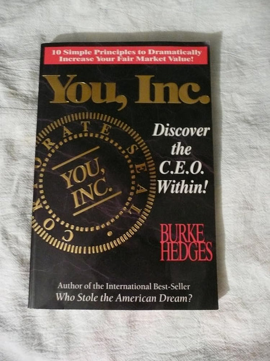 You, Inc. - Discover the C. E. O. Within! - Jennifer & Ryan Books